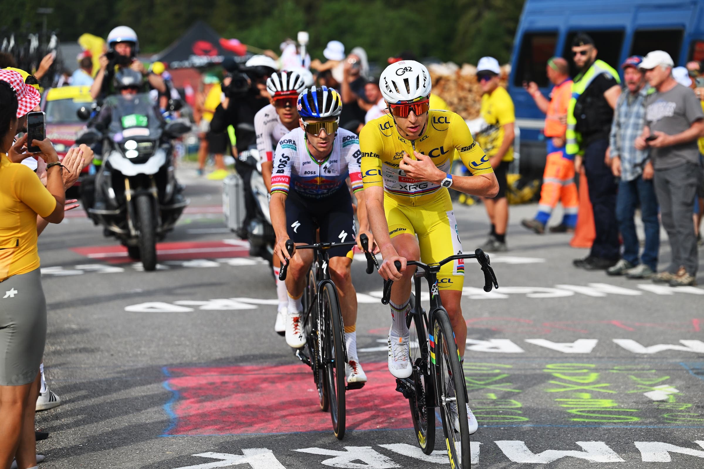 Tour podium battle - Image from source article