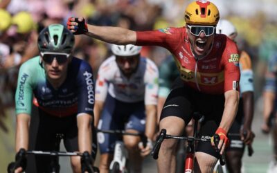 Wærenskjold victory headlines record-fast Tour de France sprint stage