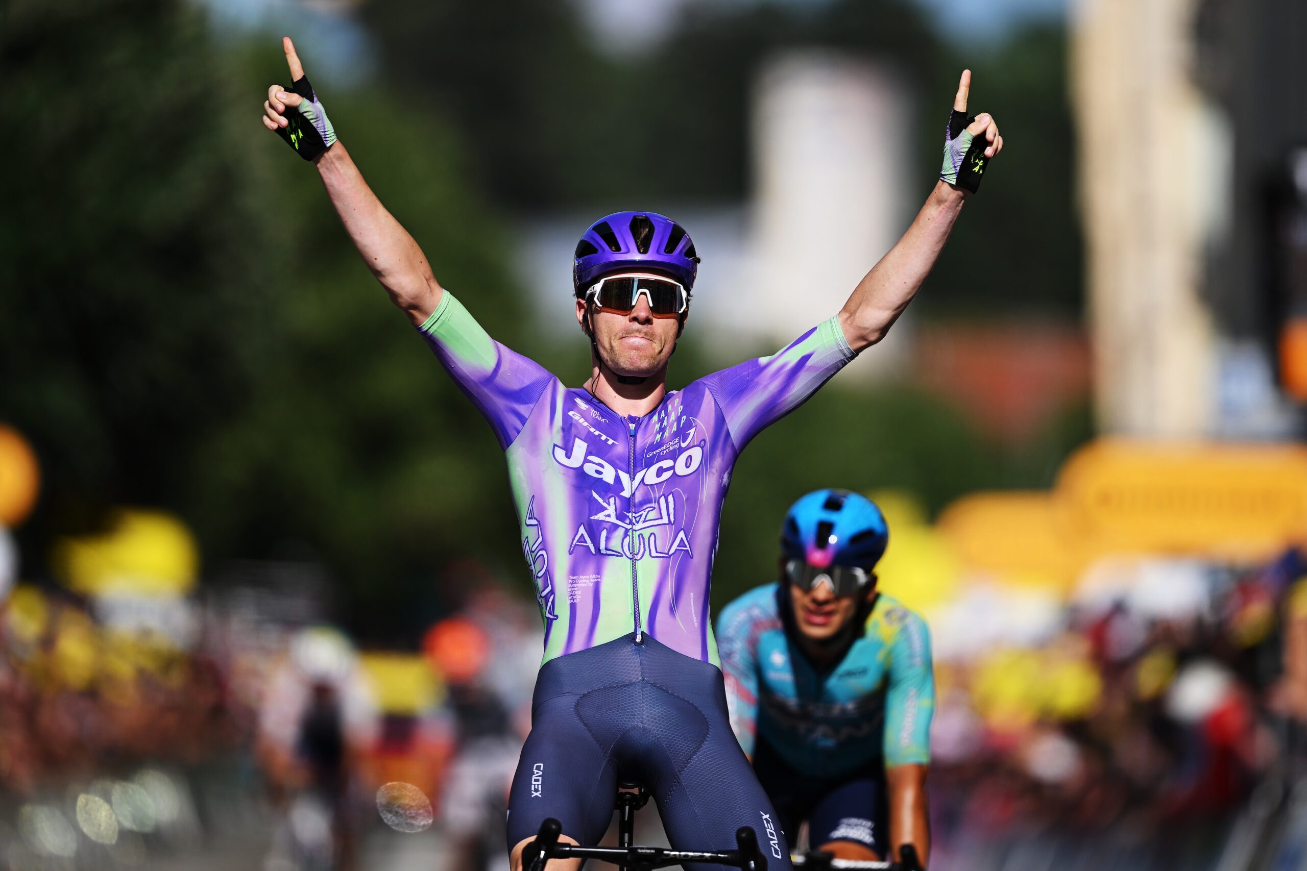 Schmid breakaway win - Mauro Schmid wins stage 13 Tour de France 2026