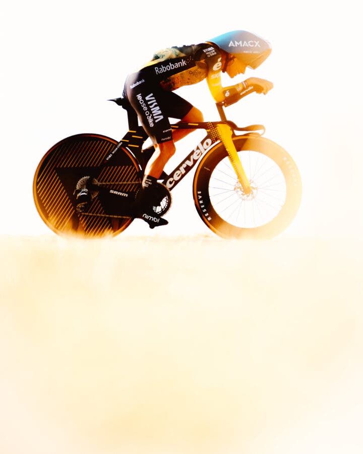 Ferrand-Prévot time trial - Image from original material