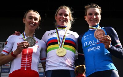 Demi Vollering fine adds sanction to rainbow jersey ride