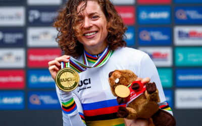 Reusser retains world time trial title after late pacing doubts