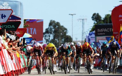 Matthew Brennan wins Vuelta stage 16 after Van Aert leadout