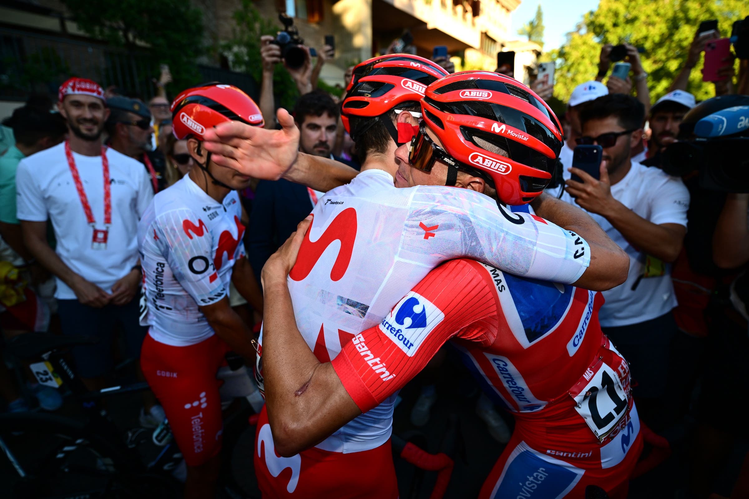 Enric Mas Vuelta victory - Image from original material