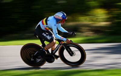 Evenepoel extends world time trial reign with fourth straight gold